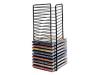 Fellowes CD Tower - Storage CD cabinet - capacity: 20 CD - black