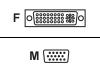 Avocent - VGA adapter - DVI-I (F) - HD-15 (M)