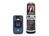 Motorola RAZR V3x - Cellular phone with two digital cameras / digital player - WCDMA (UMTS) / GSM - cosmic blue