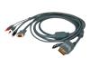 Joytech Digital VGA Cable - Video / audio cable kit - VGA / digital audio - 2.4 m