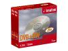 Imation - 5 x DVD+RW - 4.7 GB - jewel case - storage media