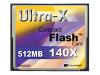 TwinMOS Ultra-X - Flash memory card - 512 MB - 140x - CompactFlash Card