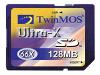 TwinMOS Ultra-X - Flash memory card - 128 MB - 66x - SD Memory Card