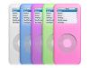 Apple iPod nano Tubes - Protective cover for digital player - silicone - blue, purple, green, pink, clear - iPod nano (pack of 5 )