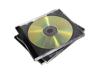 Fellowes CD Jewel Case - Storage CD jewel case - capacity: 1 CD - black (pack of 3 )