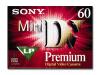 Sony DV Premium - Mini DV - 1 x 60min