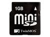 TwinMOS - Flash memory card - 1 GB - 66x - miniSD
