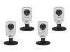 AXIS 207 Surveillance Kit - Network camera - colour - audio - 10/100 (pack of 4 )
