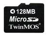 TwinMOS - Flash memory card - 128 MB - microSD