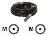 Proson Crystal Smoke - Audio cable - RCA (M) - RCA (M) - 5 m - shielded