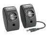 Trust Soundforce USB Speaker Set SP-2750p - PC multimedia speakers - USB - 1 Watt (Total)