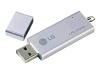 LG Mirror - USB flash drive - 512 MB - Hi-Speed USB - reflective silver
