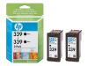 HP 339 - Print cartridge - 2 x black - 800 pages