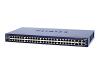 NETGEAR ProSafe FS752TS Smart Switch - Switch - 48 ports - Ethernet, Fast Ethernet - 10Base-T, 100Base-TX + 2x1000Base-T/SFP (mini-GBIC), 2x1000Base-T - 1U external - stackable