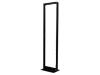 APC NetShelter 2 Post Open Frame Rack - Rack - black - 45U - 19
