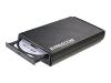 Freecom Classic DVD +/- RW DL Lightscribe - Disk drive - DVDRW (+R double layer) - 16x/16x - Hi-Speed USB - external - black - LightScribe