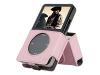 Belkin Kickstand Case for 5G iPod - Case for digital player - fine-grain leather - pink - iPod with video (5G)