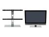 Multibrackets M Universal Tablestand - Stand for LCD / plasma panel - silver - screen size: 26