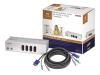 Sitecom KV 006 - KVM switch - PS/2 - 4 ports external