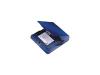 Fellowes - Storage Zip jewel case - capacity: 3 Zip disks - blue