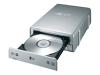 LG GSA 5169D Super-Multi - Disk drive - DVDRW (R DL) / DVD-RAM - 16x/16x/5x - Hi-Speed USB - external - silver