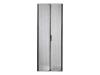 APC - Rack door (two leaf, vented) - black - 48U