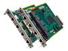 Juniper Networks 4-port ISDN BRI Physical Interface Module (PIM) - ISDN terminal adapter - plug-in module - ISDN BRI ST - 4 digital port(s)