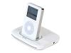 Belkin TuneSync for iPod - Digital player docking station with USB hub - white