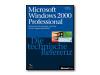 Microsoft Windows 2000 Professional - Technical Reference - reference book - CD - German