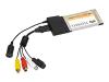 TerraTec Cinergy 400 TV mobile MKII - TV / radio tuner / video input adapter - CardBus - NTSC, SECAM, PAL-B/G, PAL-I, PAL-K, PAL-D, PAL-H