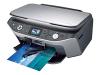 Epson Stylus Photo RX640 - Multifunction ( printer / copier / scanner ) - colour - ink-jet - copying (up to): 21 ppm (mono) / 21 ppm (colour) - printing (up to): 21 ppm (mono) / 21 ppm (colour) - Hi-Speed USB