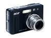 Acer CP-8531 - Digital camera - 8.0 Mpix - optical zoom: 3 x - supported memory: SD - charcoal black