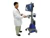 Ergotron StyleView Cart Dual Display with 55 Ah Power System - Cart for dual flat panel - floor-standing
