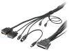 StarTech.com - Keyboard / video / mouse (KVM) cable - DB-9, 6 pin PS/2, HD-15, 5 PIN DIN, mini-phone mono 3.5 mm , mini-phone stereo 3.5 mm  - DB-25 (M) - 3 m