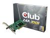 Club 3D ZAP-TV1001 - TV / radio tuner / video input adapter - PCI low profile - NTSC, SECAM, PAL
