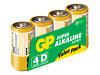 GP Super Alkaline 13A S4 - Battery 4 x D type Alkaline