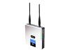 Linksys Wireless-G Broadband Router with RangeBooster WRT54GR - Wireless router + 4-port switch - Ethernet, Fast Ethernet, 802.11b, 802.11g external