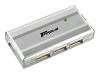 Targus Mini USB 2.0 4 Port Hub - Hub - 4 ports - Hi-Speed USB