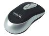 Dicota Phasor - Mouse - laser - 3 button(s) - wireless - USB - USB wireless receiver - black, silver