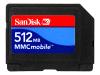 SanDisk - Flash memory card - 512 MB - MMCmobile