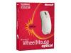 Microsoft Wheel Mouse - Mouse - optical - 3 button(s) - wired - PS/2, USB - white - retail