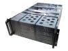 Chieftec IPC UNC-410F-B - Rack-mountable - 4U - extended ATX - power supply 500 Watt ( ATX12V 2.0 ) - black