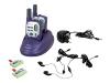 Topcom Twintalker 3700 Duo Combi Pack - Two-way radio - PMR - 8-channel - blue (pack of 2 )