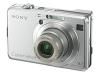 Sony Cyber-shot DSC-W100 - Digital camera - 8.1 Mpix - optical zoom: 3 x - supported memory: MS Duo, MS PRO Duo - silver