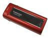 Transcend T.sonic 520 - Digital player / radio - flash 512 MB - WMA, MP3 - burgundy red