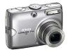 Nikon Coolpix P4 - Digital camera - 8.1 Mpix - optical zoom: 3.5 x - supported memory: MMC, SD - dark silver