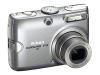 Nikon Coolpix P3 - Digital camera - 8.1 Mpix - optical zoom: 3.5 x - supported memory: MMC, SD - dark silver