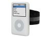 Belkin Sports Sleeve for iPod video - 60GB - Protective sleeve for digital player - silicone - frost white - iPod with video (5G) 60GB