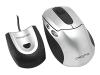 Creative FreePoint 5500 - Mouse - optical - 5 button(s) - wireless - RF - USB / PS/2 wireless receiver - grey, silver