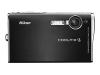 Nikon Coolpix S6 - Digital camera - 6.0 Mpix - optical zoom: 3 x - supported memory: MMC, SD - matte black